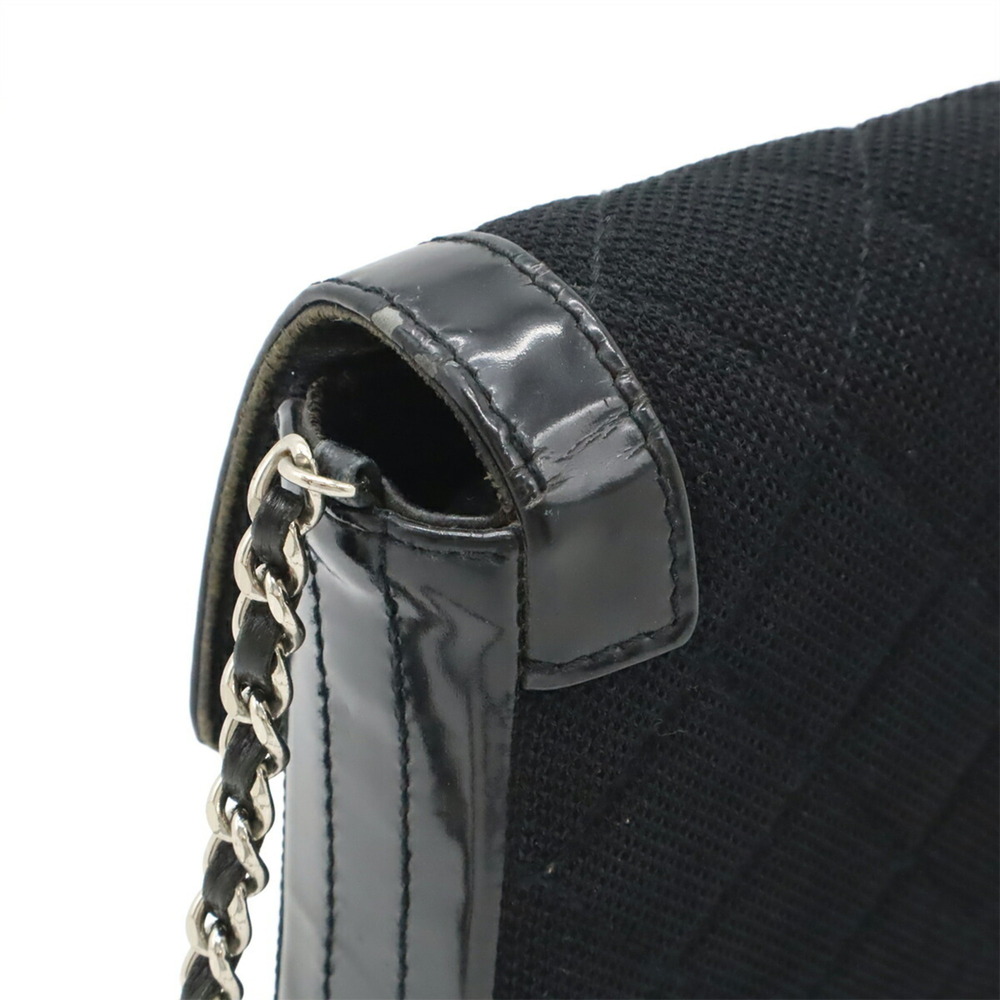 CHANEL Black Leather Shoulder Bag - Picture 5 of 9